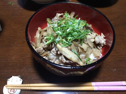 ごぼうと牛肉の佃煮風♡